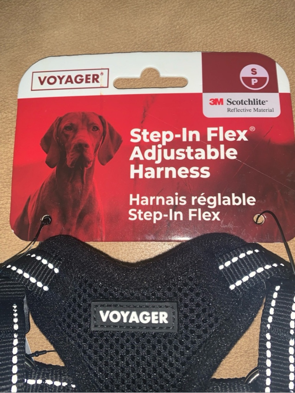 🪢 Voyager Black Fully Adjustable Step-in Mesh Dog Harness NWT S - Picture 3 of 6